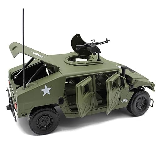 fisca 1/18 Scale Model Car Metal Diecast Military Armored Vehicle Battlefield Truck thumbnail 6