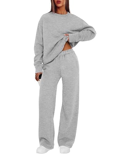 XIEERDUO Sweatsuits Women 2 Piece Outfit Matching Lounge Sets Fall Outfits 2025 Fashion Clothing Crewneck Track Suits - Image 1