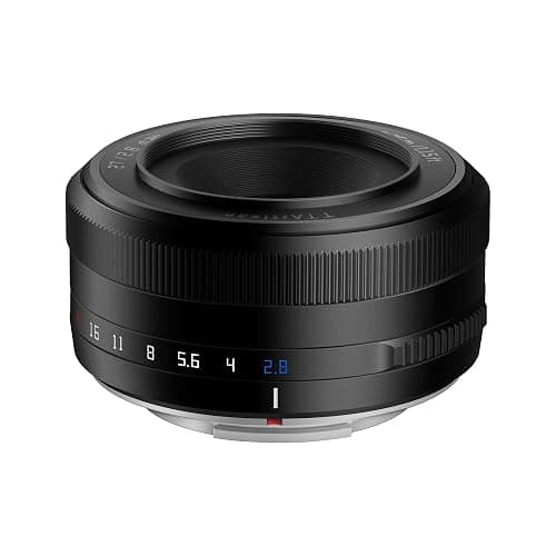 TTARTISAN AF 27mm F2.8 Fuji X Autofocus Lens, APS-C Ultra-Compact Pancake Lens Full Metal Body with Clicked Aperture Ring for Fujifilm X Mount Cameras (Black) - Image 1