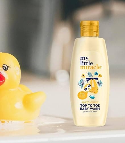 My Little Miracle Baby Gift Set – Essentials for Newborn | Lotion, Shampoo & Conditioner, Oil, Bath & Top to Toe Wash | Newborn Essentials & Baby Shower Gifts thumbnail 5