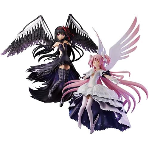 QAHEART Anime KanameMadoka Figure Winged Madoka Kaname/Akemi Homura Action Figure Anime Girl Model Statue Figurine Ornaments - Image 1