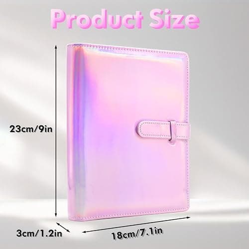 Photo Albums 4x6 Pictures – 152 Pockets Vegan Leather Cover Memory Album Book, Suitable for Family Wedding Boys Girls and Babies Storage (Magic Pink) thumbnail 4