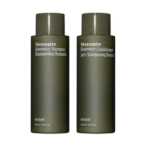 Nécessaire Rosemary Hair Duo | Multi-Protein Strengthening Shampoo + Conditioner Set For Thinning Hair. For Women + Men. Good For All Hair Types/Textures. Free Of Sulfates. Color-Safe. 250 ml / 8.4 oz - Image 1