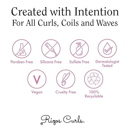 Rizos Curls Refresh & Detangle Spray – Detangling & Curl Leave-In with Coconut Oil – Nourishes, Hydrates & Controls Frizz for Every Curl Pattern – Adds Shine, 2a–4c Hair Types – Vegan & Cruelty-Free thumbnail 6