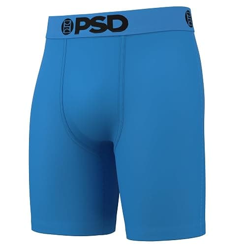 PSD Underwear Mens Boxer Briefs - Solid Basics, Standard Length Pack & Singles, Soft & Breathable Boxer Briefs for Men thumbnail 6