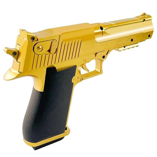 Toy Gun Pistols,Toy Guns with Soft Bullets - Perfect Toy for Kids and Adults of All Ages (Gold) thumbnail 6