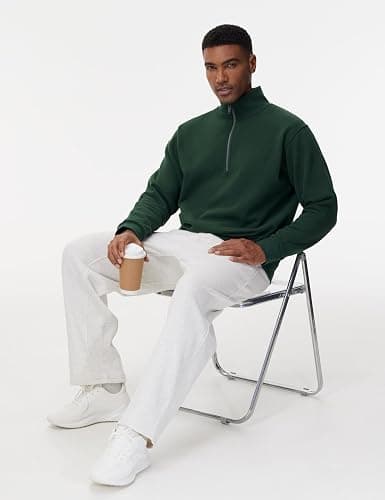THE GYM PEOPLE Men's Baggy Fleece Workout Sweatpants with Pockets Drawstring Lounge Athletic Running Pants thumbnail 6