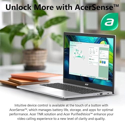 Acer Aspire Go 15 AI Ready Laptop | 15.6" FHD (1920 x 1080) IPS Display | Intel Core 3 Processor N355 | Intel Graphics | 8GB DDR5 | 128GB UFS | Wi-Fi 6 | Windows 11 Home in S Mode | AG15-32P-39R2 thumbnail 14