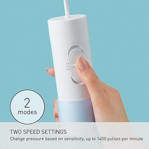Panasonic Water Flosser for Travel, Cordless Portable Oral Irrigator with Two Water Pressure Settings, Collapsible Water Tank - EW-DJ11​-A thumbnail 5