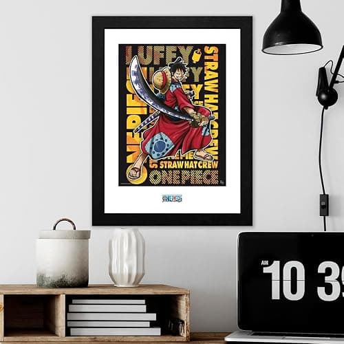 ABYSTYLE GBEye ONE PIECE Luffy at Wano Artwork Framed Print thumbnail 7