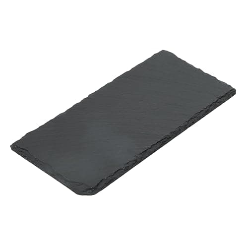 CAPASTEC Reptiles Slate Rocks, Basking Surface Reptile Basking Platform, Enhances Climbing Activity, 7.87"x3.94", Black Gray - Image 1
