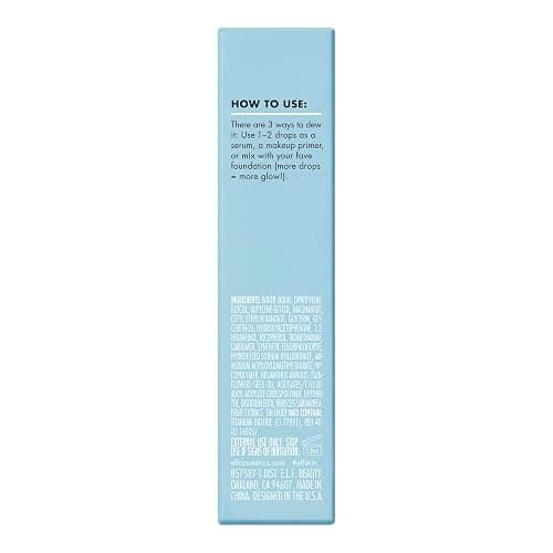 e.l.f. SKIN Holy Hydration! Thirst Burst Drops Mini, Serum For An Instant Radiant Complexion, Made With Hyaluronic Acid, Vegan & Cruelty-Free thumbnail 7