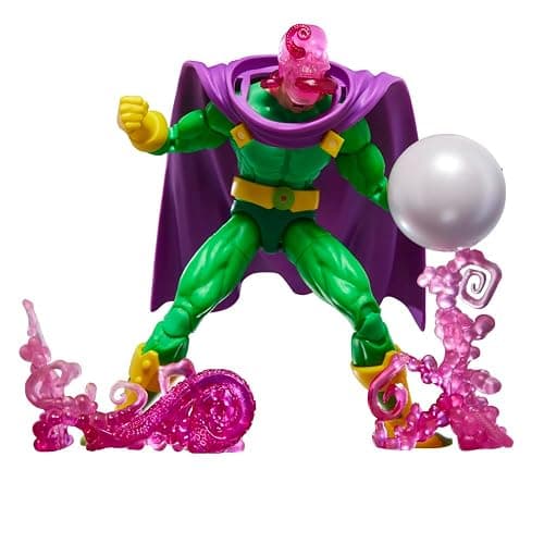 Marvel Legends Series Marvels Mysterio, Retro Spider-Man 6" Figure thumbnail 5