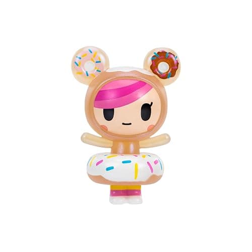 Jazwares Tokidoki 2” 6 Figure Pack - Donutella, Sandy, Kaiju Tokimon, Latte, Mozzarella, & Ruby - Ages 5+ - Officially Licensed Tokidoki Product from thumbnail 6