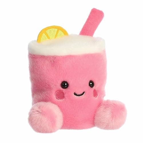 Aurora® Adorable Palm Pals™ Zelie Pink Lemonade™ Stuffed Animal - Fun Collectible Plush for Kids and Adult Collectors - Perfect for Decorating Rooms and Birthday Gifts - 5 Inches thumbnail 2