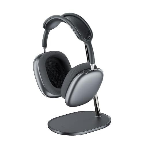 BENKS Desktop Headphone Stand Universal Headset Holder Hanger Mount with Protective Silicone Pad, Gaming Headset Accessories, Compatible with AirPods Max, Beats, Bose, Sony and so on(Black) thumbnail 6