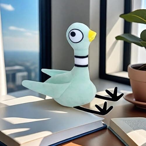 New 12 "Pigeon Plush Soft Filled Bird Filled Animal Toy Soft and Durable, Plush Toy for Boys and Girls, Children's Gift, Home Decoration thumbnail 4