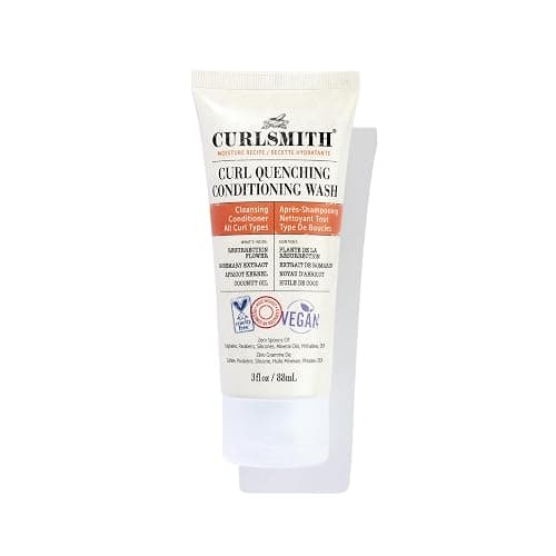 Curlsmith - Best Sellers Travel Size Kit for all curl types. Includes Strength, Moisture, and Scalp Recipes | Pre-Shampoo Treatment, Shampoo & Conditioner, Leave-In Conditioner, and Styling Soufflé. thumbnail 3