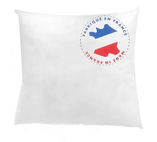 LNT France - Lot de 4 Coussins de Garnissage 40x40cm, Ultra Gonflant, Coussin Canapé, Coussin à Recouvrir, Rembourrage Coussins Blanc. thumbnail 5