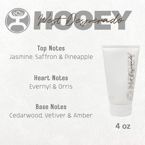 HOOEY West Desperado x Hooey Body Lotion 4 oz – Women’s Western Perfume Lotion with Jasmine, Saffron & Cedarwood Scent – Moisturizing Fragrance Cream for Dry Skin thumbnail 2