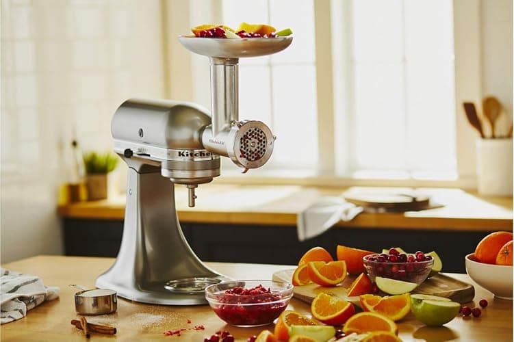 KitchenAid Stand Mixer Attachment, Food Grinder KSMMGA, Metal Food Grinder thumbnail 6