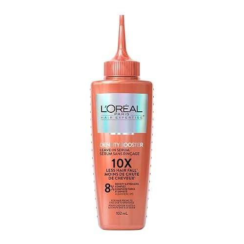 L'Oréal Paris Hair Expertise Density Booster Hair Serum, Leave In Serum, with Aminexil-R for Fall Due to Breakage, For Thinning and Fine Hair, Pack of 1, 102ml - Image 1