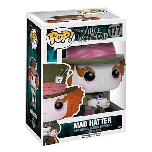 Funko POP Disney: Alice in Wonderland Action Figure - Mad Hatter, Multicolor, 6709 - Image 1
