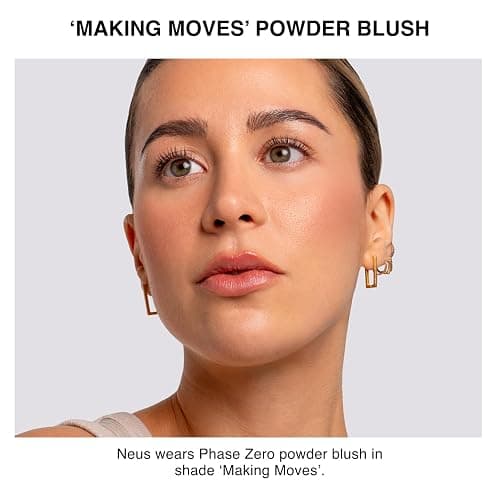 Phase Zero Makeup Powder Blusher - "Making Moves" - 4g / 0.141oz - Pigmented, Lightweight Powder Blushes for a Radiant, Natural Glow thumbnail 7