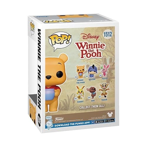 Funko POP Disney: Winnie The Pooh - Winnie The Pooh - Collectable Vinyl Figure - Gift Idea - Official Merchandise - for Kids & Adults - TV Fans - Model Figure for Collectors and Display thumbnail 3