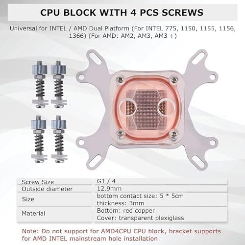 Water Cooling Kit for PC - 240mm Heat Sink CPU Water Block LED Fan Computer Cooling Kit Water Chiller Water Cooling Systems thumbnail 4