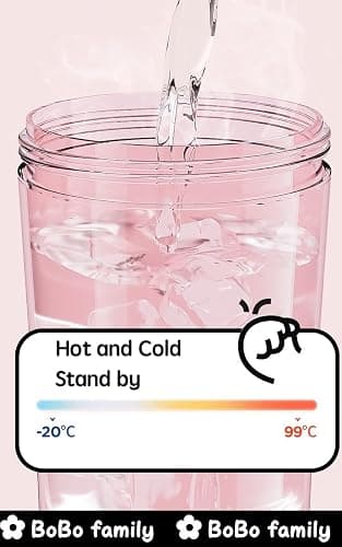 JHTPSLR Y2k Water Bottle with Straw 33 oz Cutecore Accessories Water Bottles for Kids Teen Girls Aesthetic Drinking Bottles Spill Proof Back to School Supplies Preppy Y2k Stuff (Blue Magic, 33.82 oz) thumbnail 6