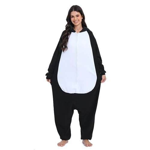 NAITOKE Adult Animal Onesie Halloween Costume Cosplay One-Piece Pajamas Women Man Teens thumbnail 5