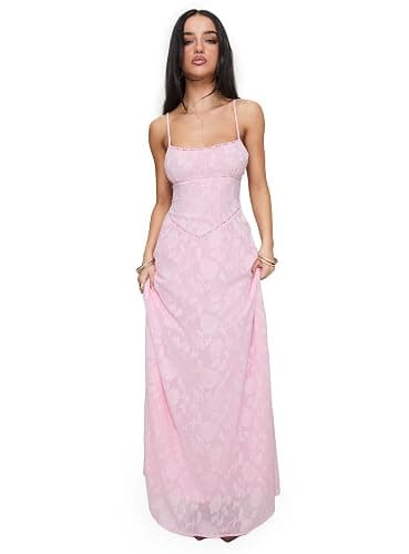 princess polly pink dress - Image 1