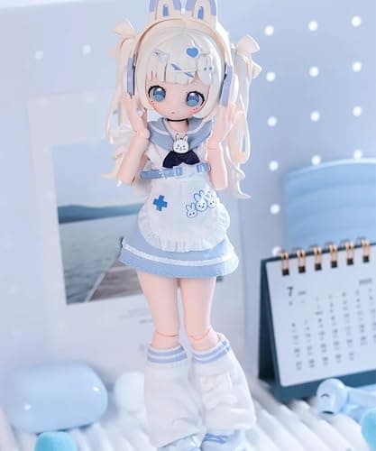 CALEMBOU BJD Blind Box, Sugary Girls Series 18cm Ball Jointed Doll, Cute Dress Up Doll with Joints, Collection Action Figure for Birthday Christmas thumbnail 6
