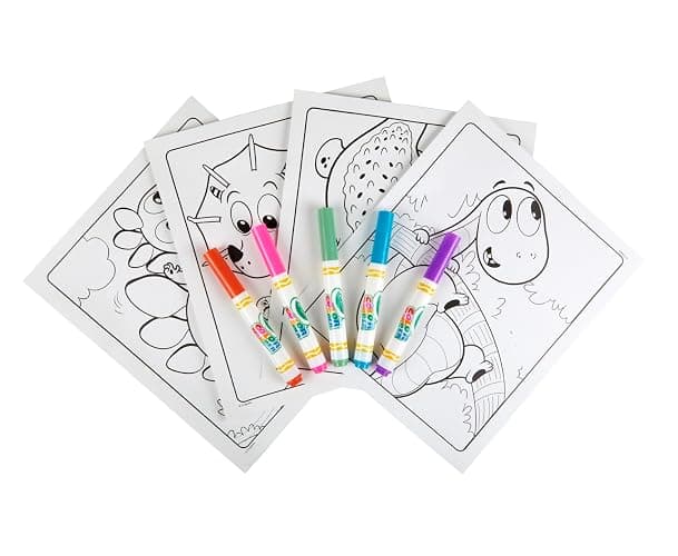 Crayola Color Wonder Prehistoric Pals, Dinosaur Coloring Pages, Mess Free Coloring for Toddlers, Dinosaur Toys, Toddler Travel Activity & Gifts thumbnail 5