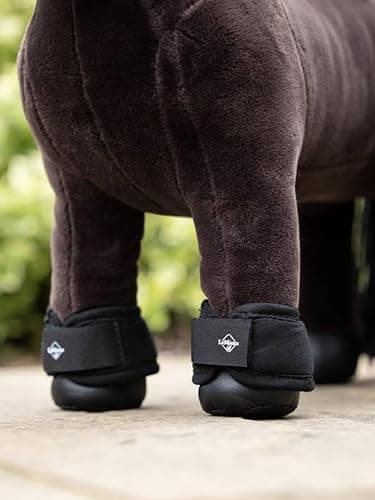 LeMieux Toy Pony Over Reach Boots in Black - IT04212 thumbnail 2