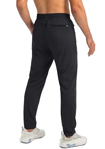 G Gradual Men's Sweatpants with Zipper Pockets Tapered Joggers for Men Athletic Pants for Workout, Jogging, Running thumbnail 5
