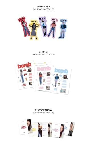 ILLIT 3rd Mini Album [bomb] GLLIT Version (WONHEE) thumbnail 5