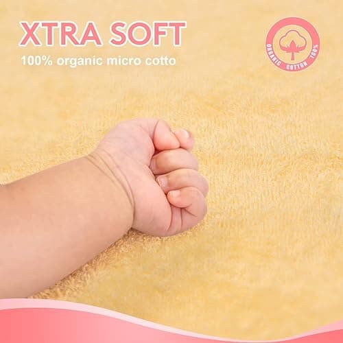 TBEZY Baby Hooded Towel with Unique Animal Design Ultra Soft Thick Cotton Bath Towel for Newborn (Tiger) thumbnail 6