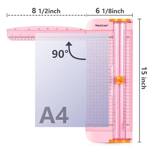 WORKLION Straight Paper Cutter For crafting thumbnail 3