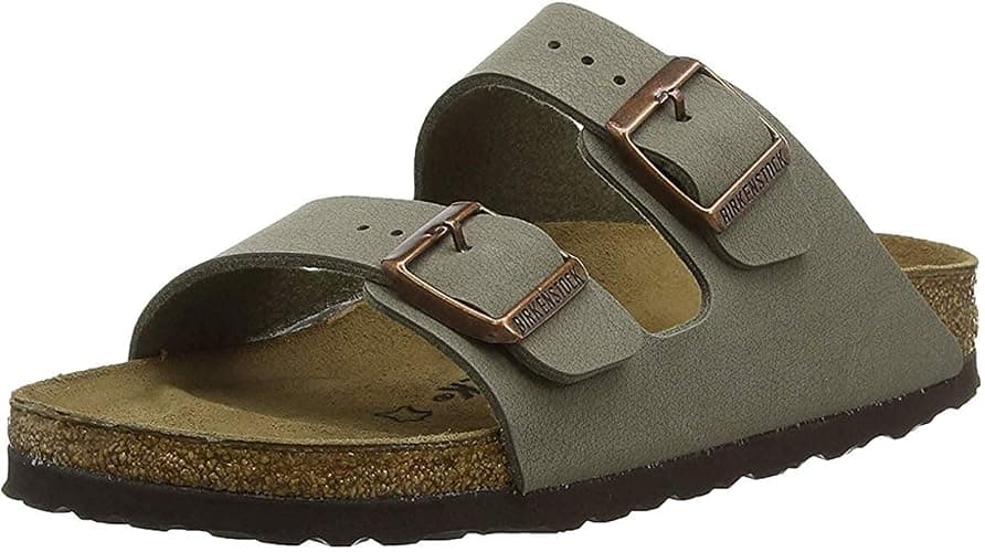 Birkenstock Women's Stone Arizona Birkibuc 37 B(M) EU - Image 1