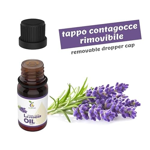 Olio di Lavanda 10ml - Olio essenziale di lavanda 100% naturale, vegano - Lavender Oil (Lavandula Latifolia) per il buon sonno, come olio per capelli, per diffusori di aromi thumbnail 2