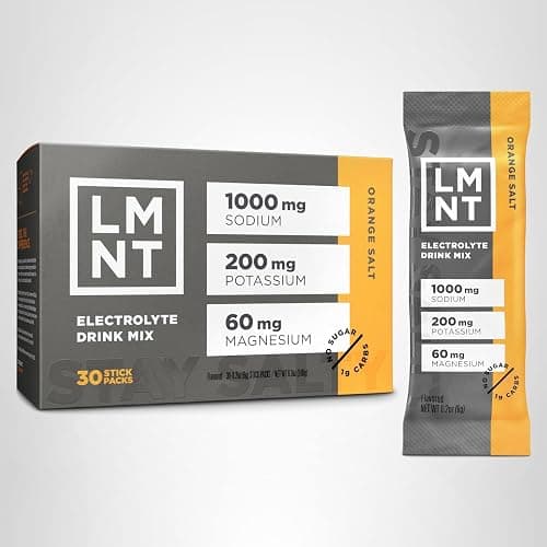 LMNT Zero Sugar Electrolytes - Orange Salt | Drink Mix | 30-Count thumbnail 7
