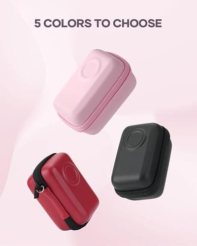 SQERO Digital Camera Case for KODAK PIXPRO FZ45 FZ55 & CAMKORY 1080P - Compact Travel Bag with 3 SD Card Slots,Small Lightweight Pouch, Cute Gifts for Adults Kids thumbnail 7