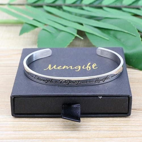 𝐂𝐡𝐫𝐢𝐬𝐭𝐢𝐚𝐧 𝐁𝐫𝐚𝐜𝐞𝐥𝐞𝐭𝐬 for 𝐖𝐨𝐦𝐞𝐧 Inspirational Gifts Bible Verse Religious Faith Jewelry Cuff Bracelet Mothers Day Christmas Birthday Jewelry for Her Mother Daughter thumbnail 6