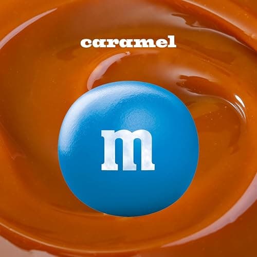 M&M's Caramel Milk Chocolate Christmas Candy, Party Size, 34 oz Resealable Bulk Candy Bag thumbnail 4