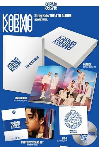 Générique Stray Kids - Vol.4 Karma Standard Version CD (Hooray ver.) thumbnail 4
