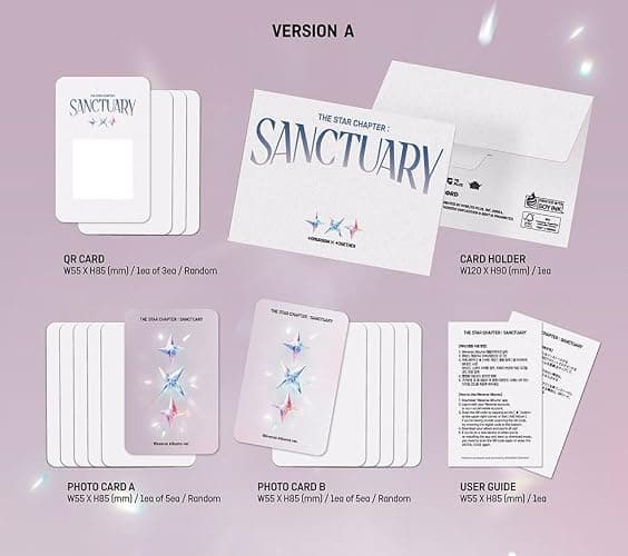 TXT The Star Chapter: SANCTUARY 7th Mini Album Weverse Albums Ver with Tracking TOMORROW X TOGETHER (VERSION A.) thumbnail 2