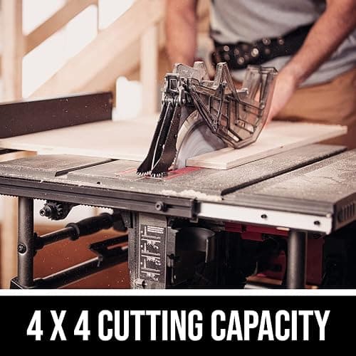 SKIL 15 Amp 10 Inch Portable Jobsite Table Saw with Folding Stand- TS6307-00 thumbnail 5