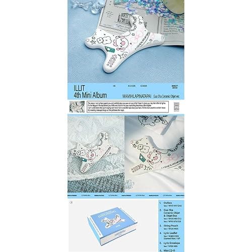 ILLIT [4th Mini Album 'It’s Me' MAMIHLAPINATAPAI](Gua Sha Ceramic Objet VER.) + 3 Extra Photocards Set thumbnail 2